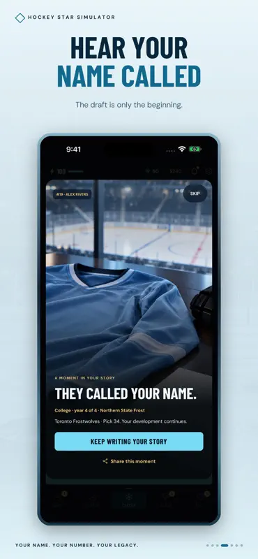 Hockey Star Simulator screenshot 4 of 7