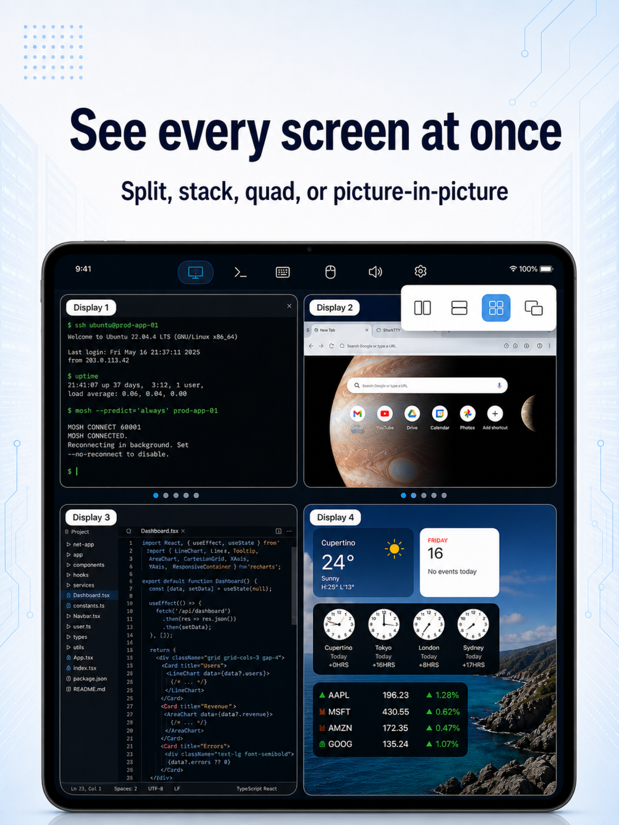 SharkTTY: SSH & Mosh screenshot 9