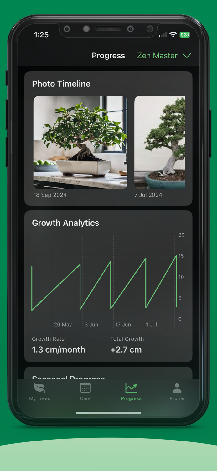 Bonsai Care - Journaling