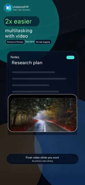 UnblockPiP: Float Video Player screenshot 4