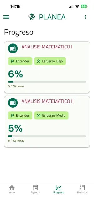 Planea UNED screenshot 3