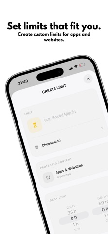 LIMIT - Digital Detox Screenshot 2 of 7