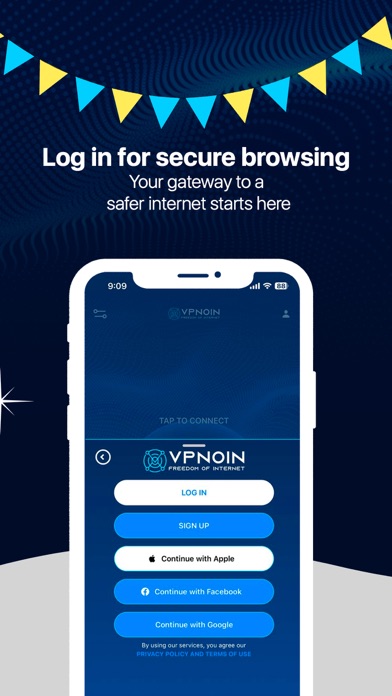 Vpnoin – Fast & Private VPN Screenshot