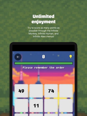 Monkey Game: Number & Brain iPad screenshot