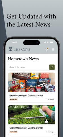 Cove Westport at LWR Community iPhone screenshot
