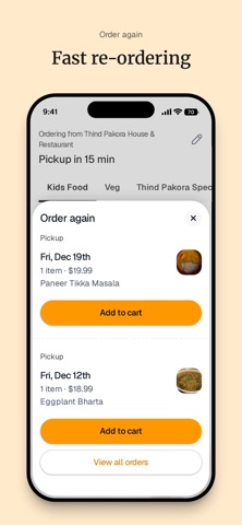 Thind Pakora House iPhone screenshot
