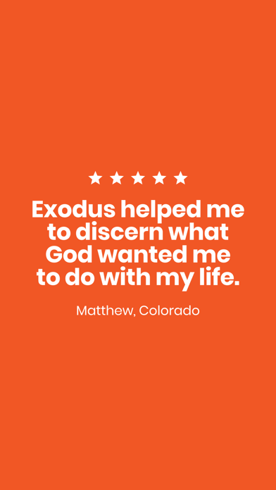 Exodus 90: Catholic Men's App Screenshot