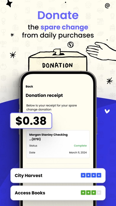 Lasting Change: Charity Donate Screenshot
