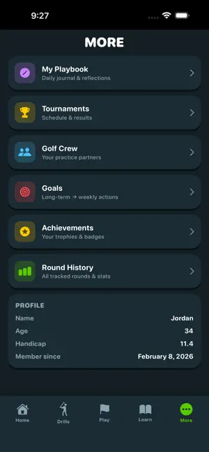 EagleEyeGolfTrainer screenshot 2