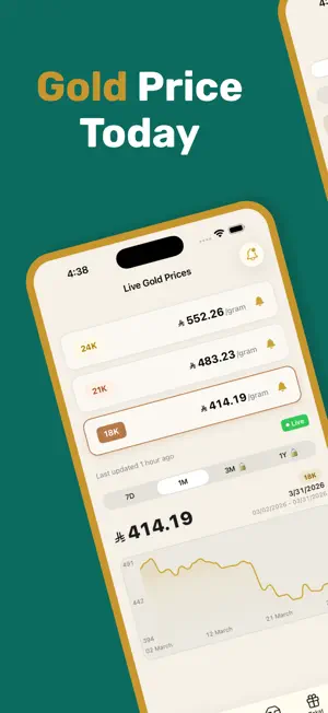 Gold Calculator | حاسبة الذهب screenshot 1