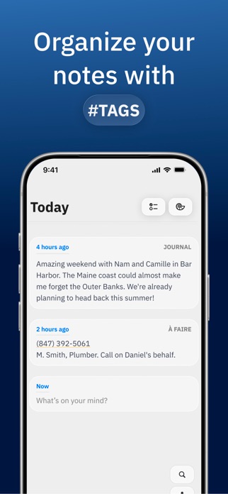 Bloom: Fast Notes & Voice Memo Screenshot 6 of 9