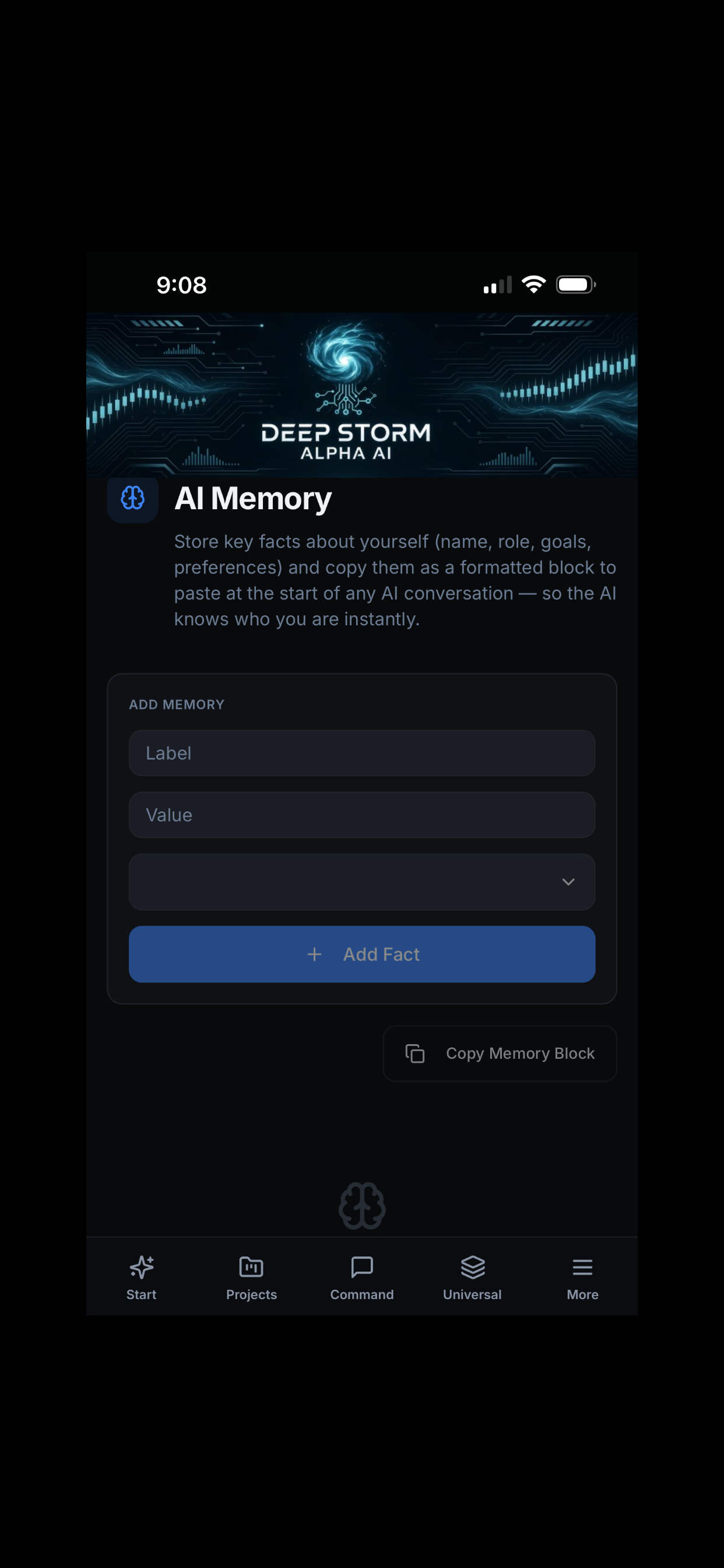 AI Workspace by Deep Storm screenshot 2