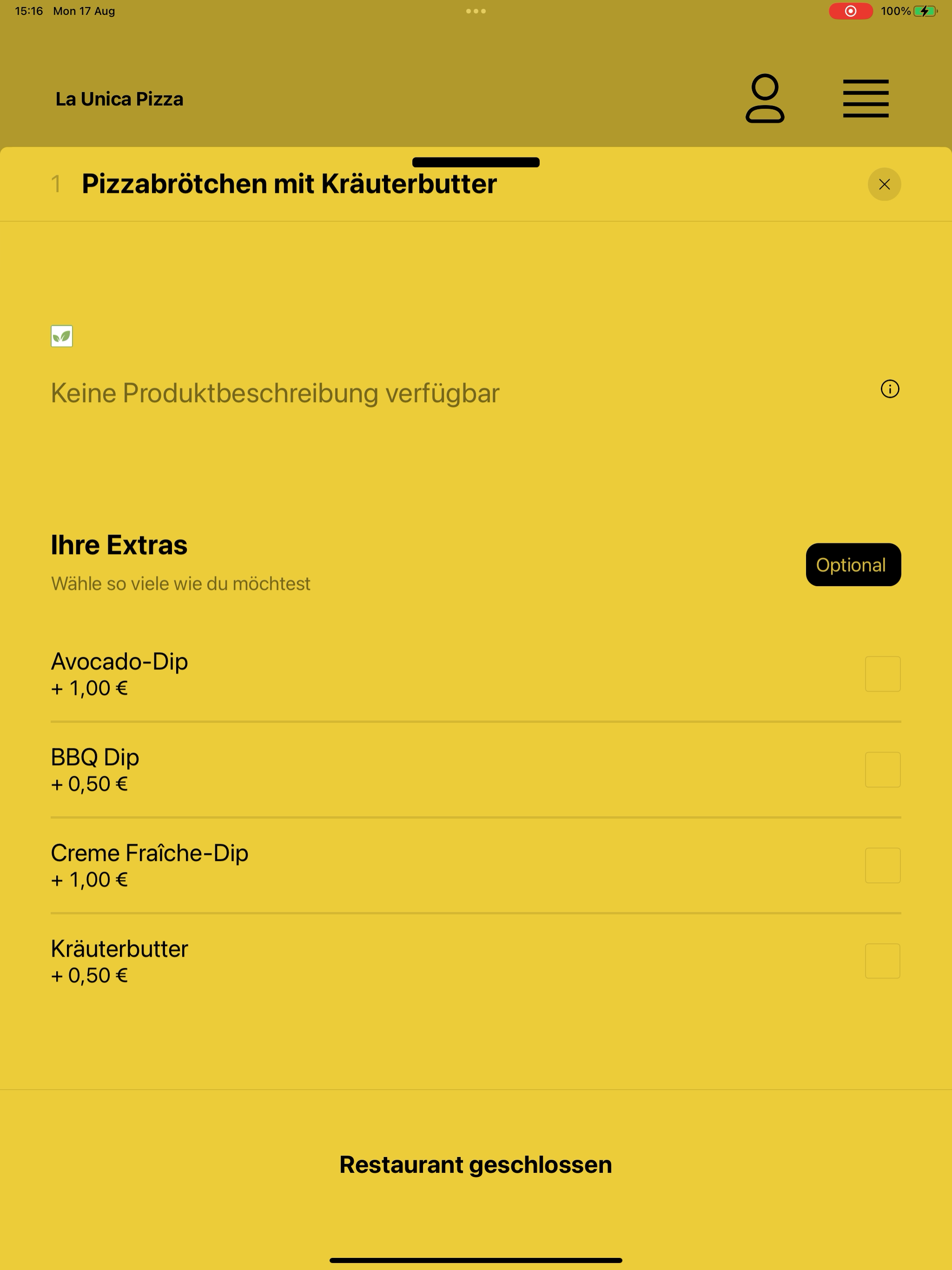 La Unica Pizza screenshot 15