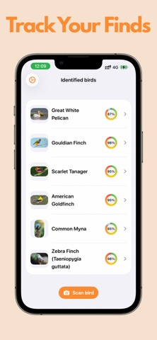 Bird Identifier ° Bird Id screenshot