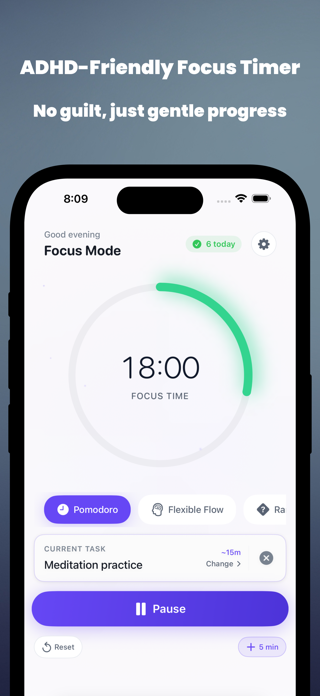 GentleFocus - ADHD Timer Screenshot 1 of 4