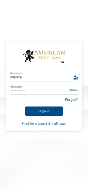 American State Bank Mobile App screenshot 2