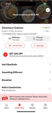 Dinemore Galston screenshot