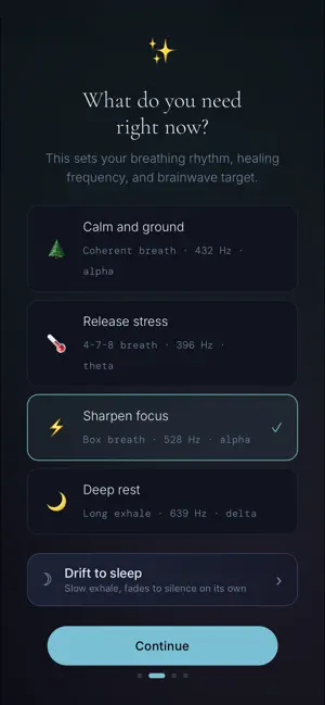 Orin: Breathe & Binaural screenshot 1