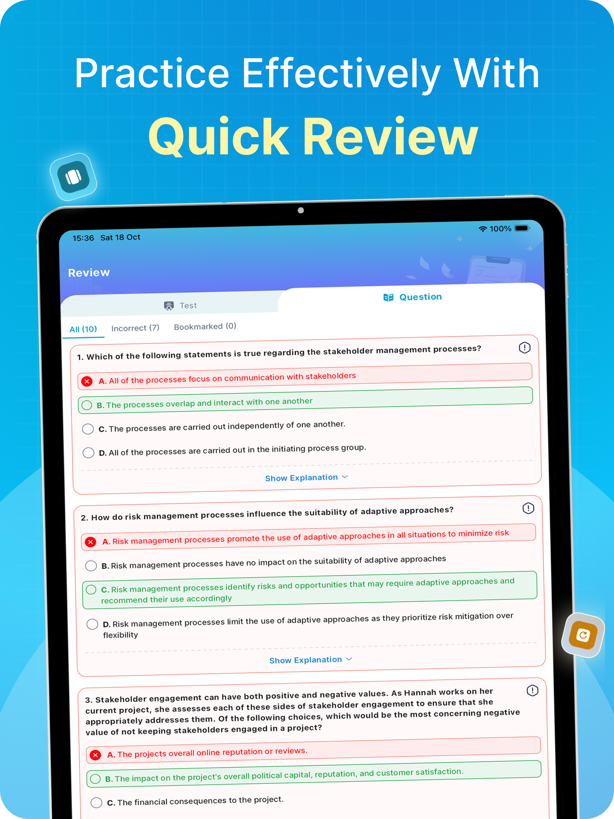 PMI CAPM Prep 2026: Exam Pass screenshot 14