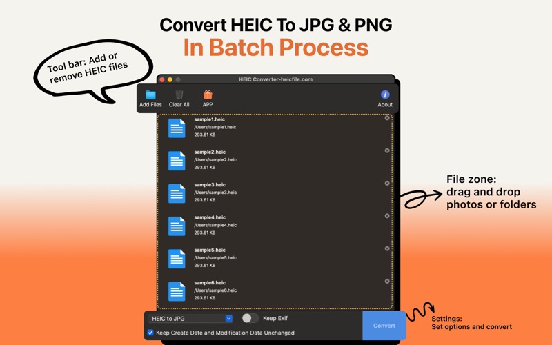 Screenshot #2 pour AnyHEIC - HEIC to JPG & PNG