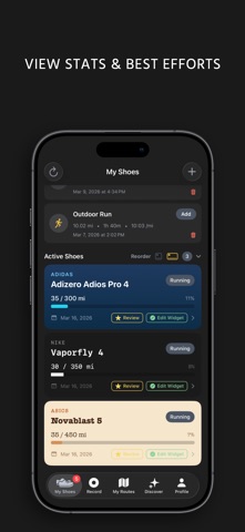 Glide: Run & Shoe Tracker Screenshot 7 of 10