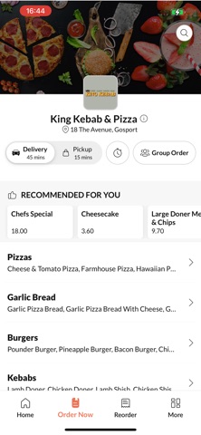 King Kebab & Pizza screenshot