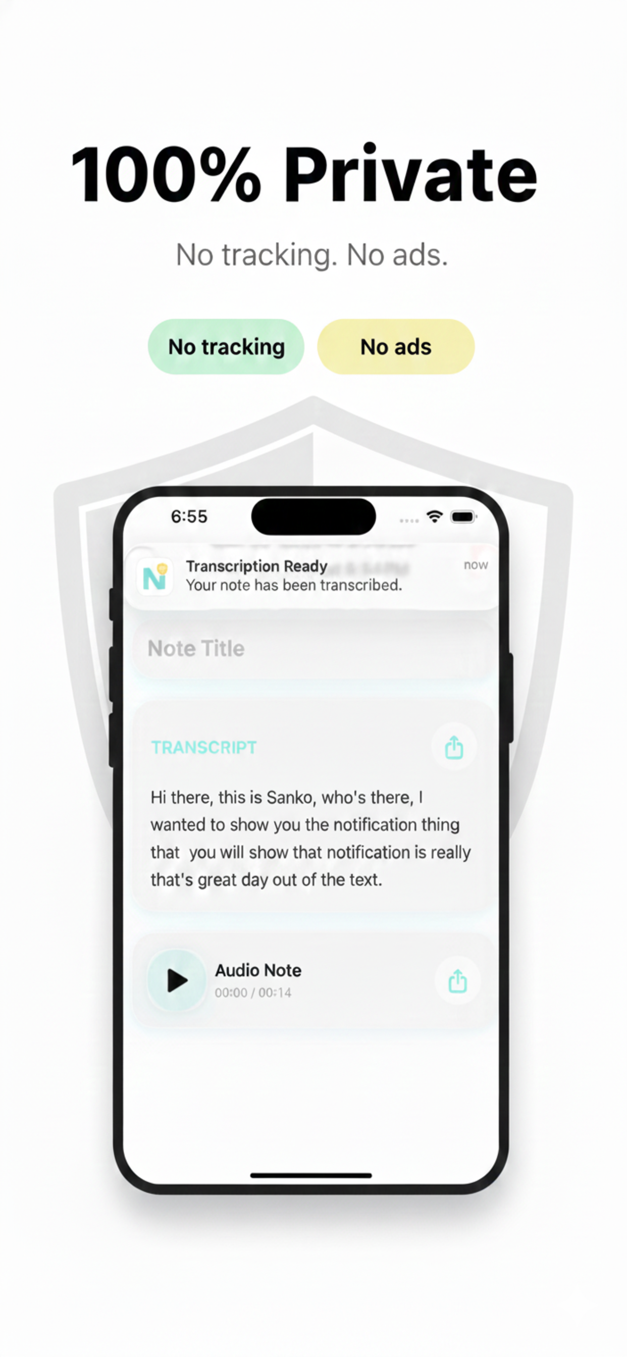 Offline Audio Notes screenshot 2
