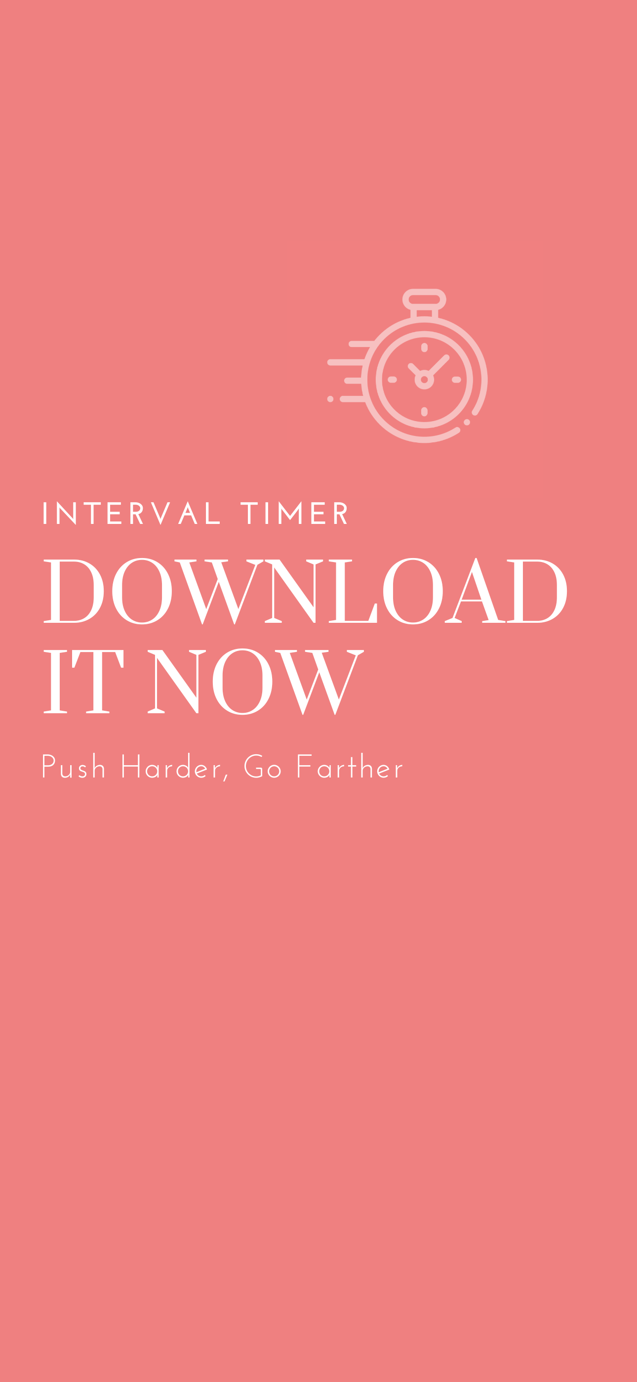 HIIT Interval Timer at Home