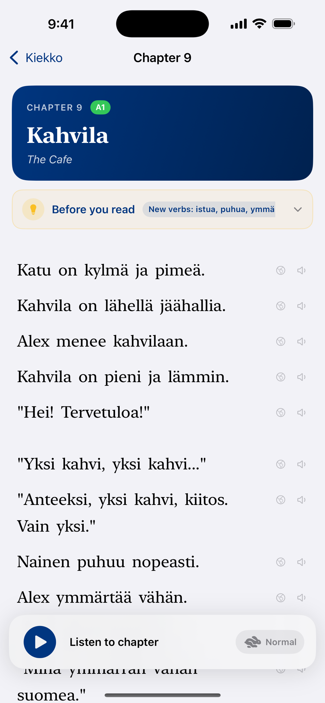 Kiekko: Learn Finnish screenshot 5