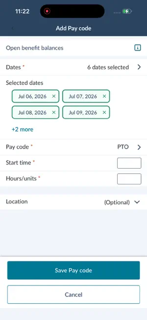 symplr Time and Scheduling screenshot 4
