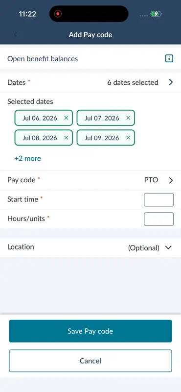 symplr Time and Scheduling screenshot 4 of 8