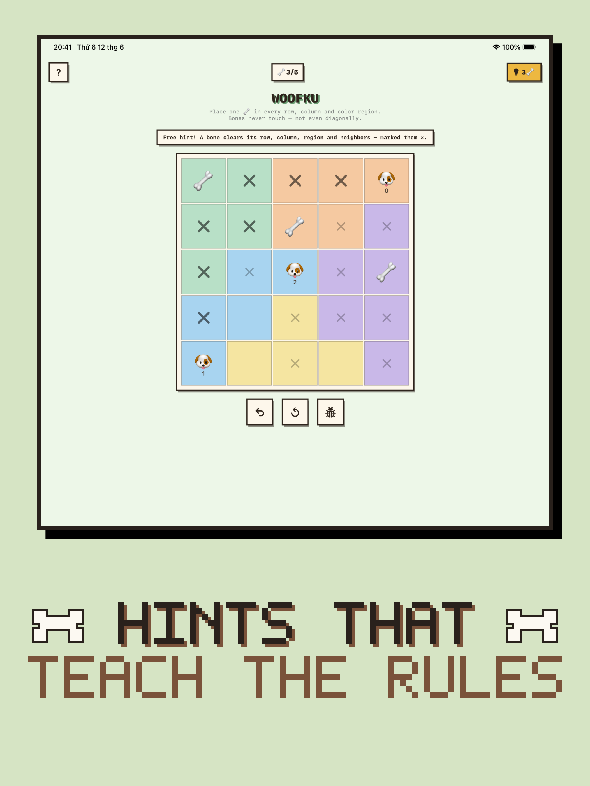 Woofku: Dog Sudoku Puzzle