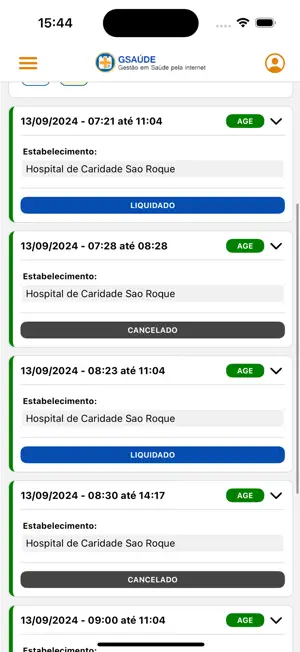 Gsaúde - Gestão em Saúde screenshot 3