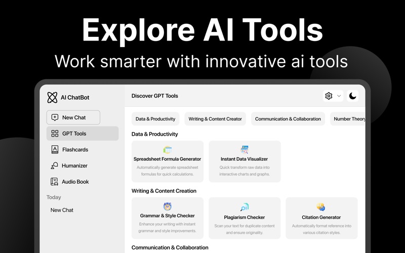 Chatbot: Ask AI Assistant Chat Screenshot
