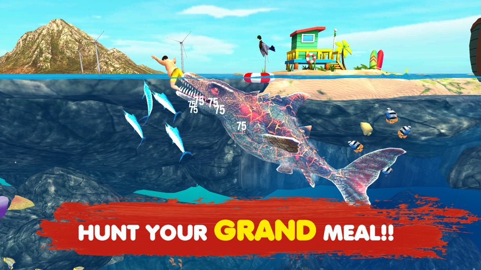 #2. Jaws of the Predators (iOS) 由: Game Bee Studio