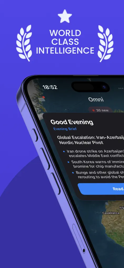 Omni - Global Intelligence - News App | MWM