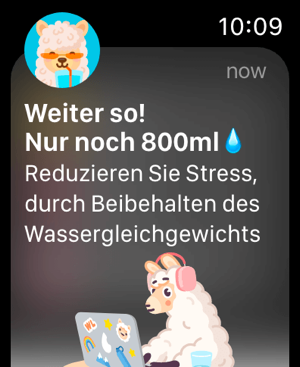 ‎Wasser trinken Erinnerung Lama Screenshot