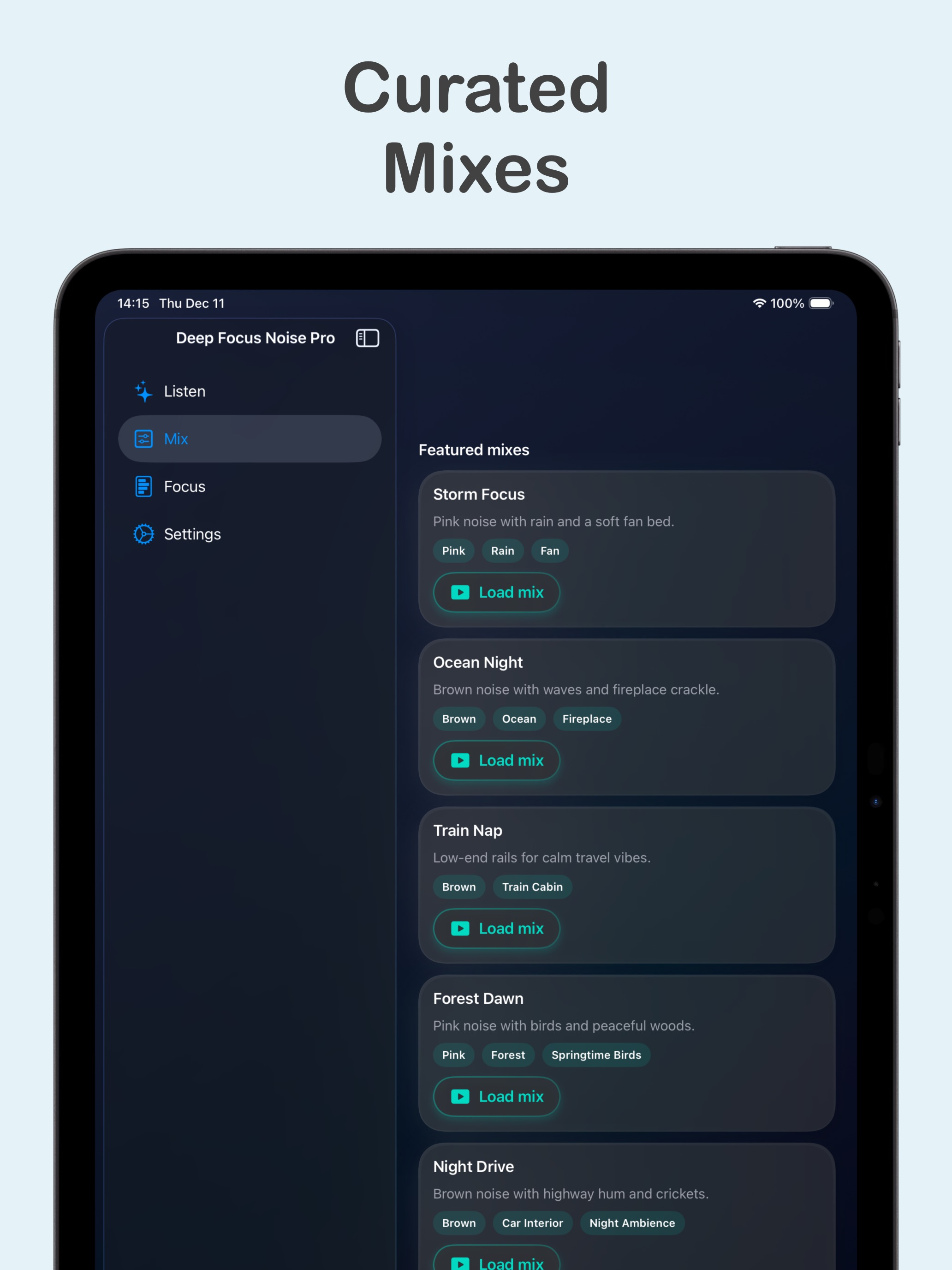 Deep Focus Noise Pro