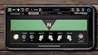 Screenshot #1 pour Divided 11 Guitar Amplifier