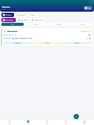 ArenaFlow iPad screenshot 2