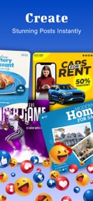 Social Media Post Maker - Ads screenshot