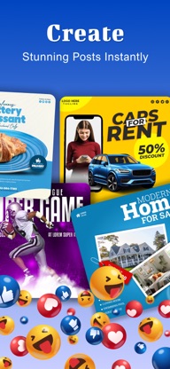 Social Media Post Maker - Ads screenshot 1