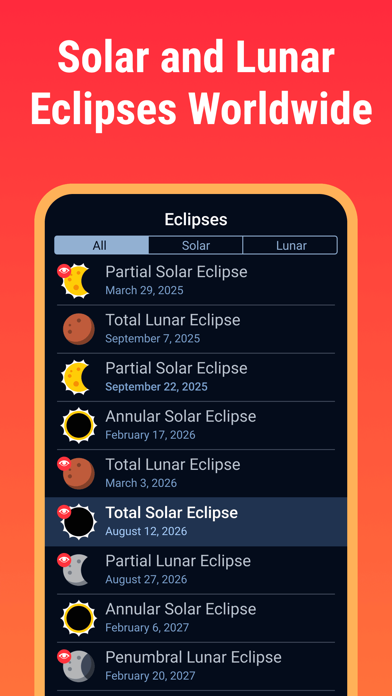 Solar Eclipse Guide: August 12 iPhone screenshot