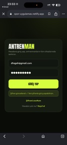 ANTRENMAN TAKİP screenshot