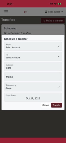 Granville National Bank Mobile app screenshot 3