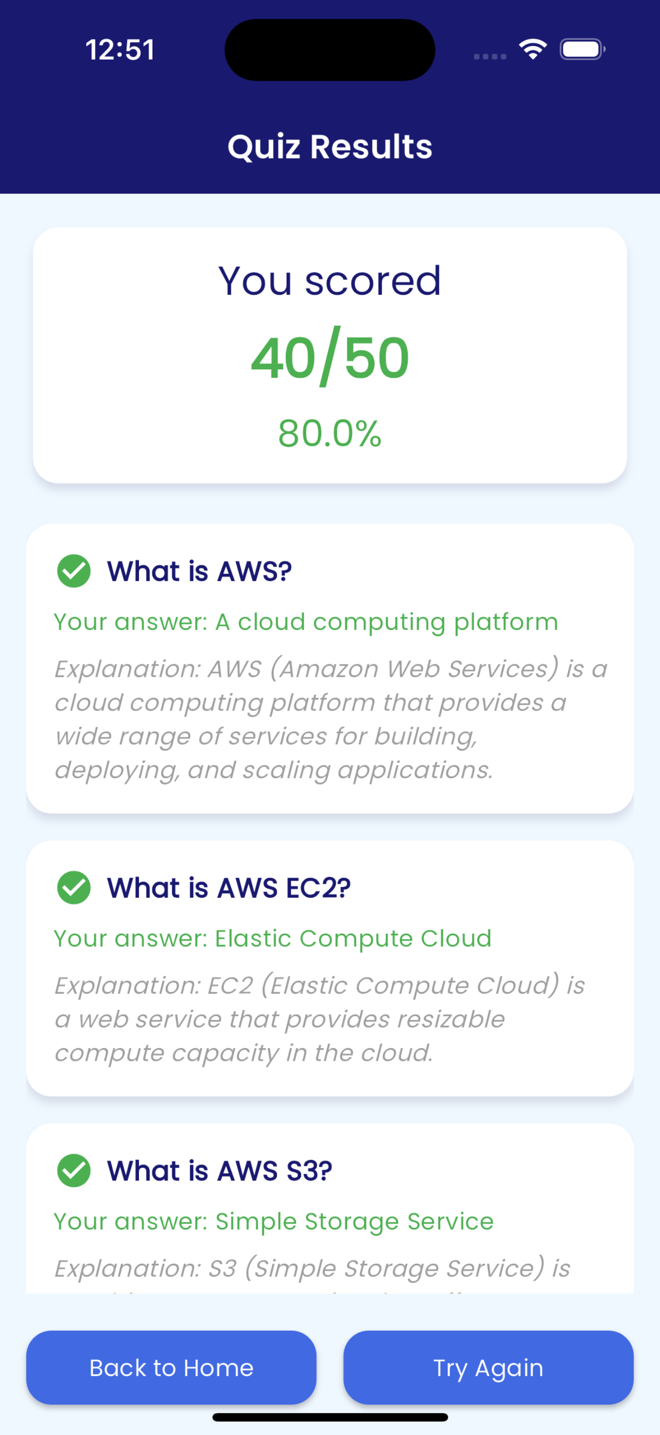 AIQuizX screenshot 5