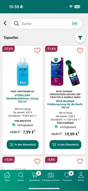 Mylius Apotheke Ludwigsburg screenshot 3