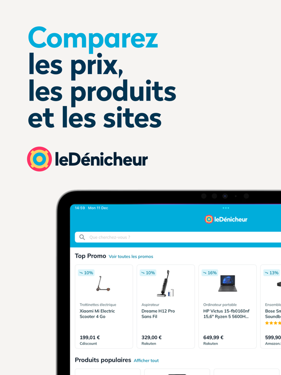 Screenshot #4 pour leDénicheur - Comparez d’abord