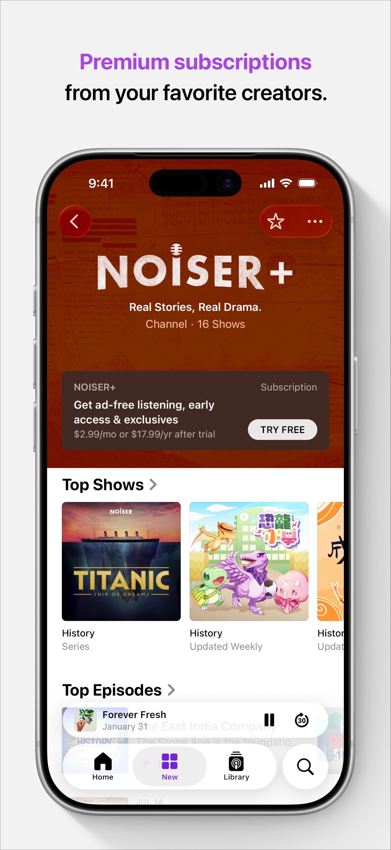Apple Podcasts 스크린샷 2