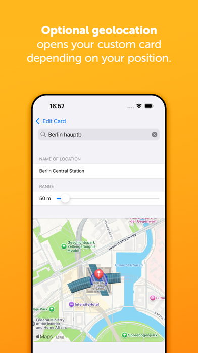 Wallet Creator iPhone screenshot 4 - Utilities app